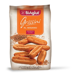 BIAGLUT GRISSINI CON SESAMO 150 G - Farmacia De Pasquale