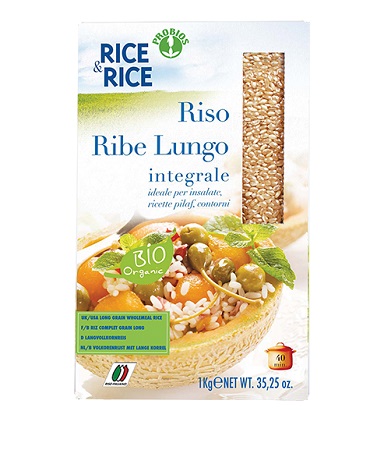 RICE&RICE RISO LUNGO RIBE INTEGRALE 1 KG - Farmacia De Pasquale
