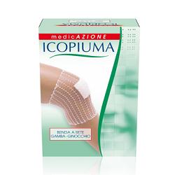 ICOPIUMA BENDA A COMPRESSIONE FISIOLOGICA PER GAMBA E GINOCCHIO CAL 5 1 PEZZO - Farmacia De Pasquale