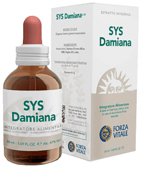 SYS DAMIANA GOCCE 50 ML - Farmacia De Pasquale