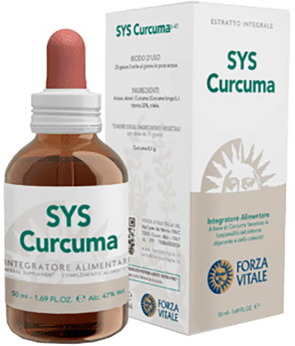SYS CURCUMA GOCCE 50 ML - Farmacia De Pasquale
