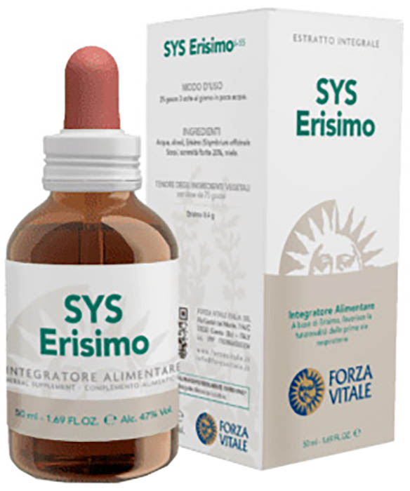 SYS ERISIMO GOCCE 50 ML - Farmacia De Pasquale