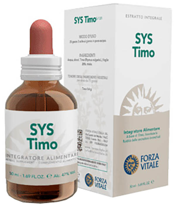SYS TIMO VOLGARE GOCCE 50 ML PROFESSIONAL - Farmacia De Pasquale