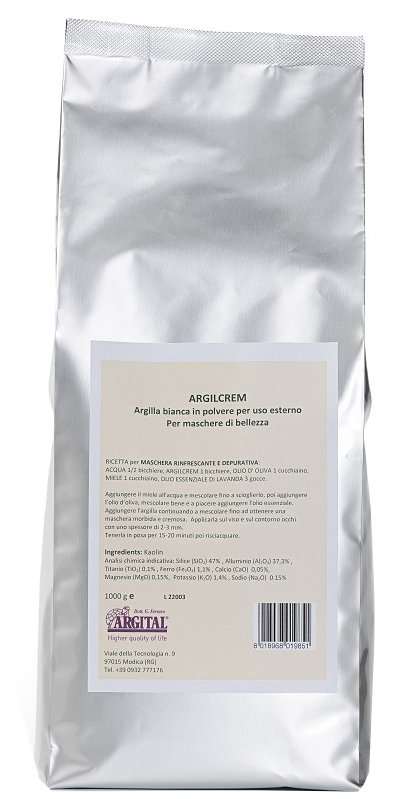 ARGILLA BIANCA 1000 G - Farmacia De Pasquale