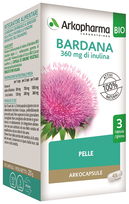 ARKO CAPSULE BARDANA BIO 45 CAPSULE - Farmacia De Pasquale