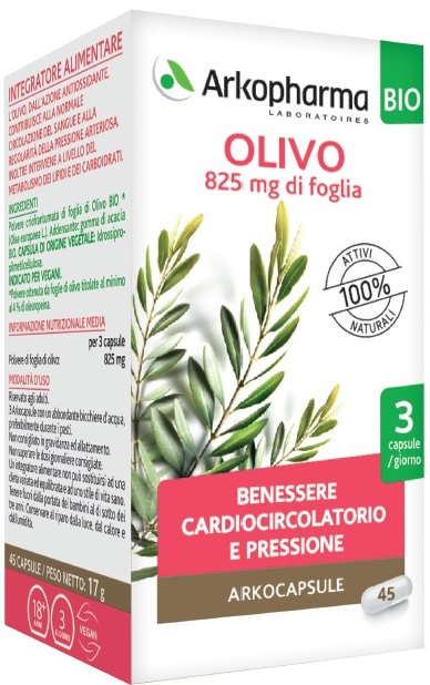 ARKO CAPSULE OLIVO BIO 45 CAPSULE - Farmacia De Pasquale