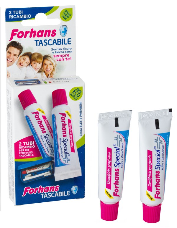 FORHANS SP DENTIF RIC 2TUBI - Farmacia De Pasquale