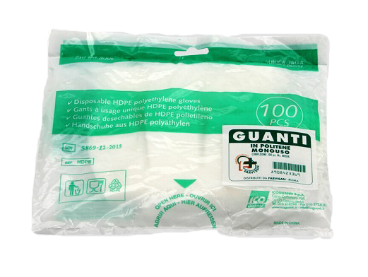 GUANTO MONOUSO 100 PEZZI - Farmacia De Pasquale