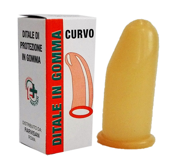 DITALE IN GOMMA CURVO 3 - Farmacia De Pasquale