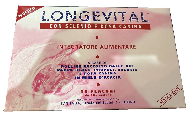 LONGEVITAL FORTE 30 FLACONCINI 30G - Farmacia De Pasquale