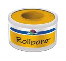 CEROTTO IN ROCCHETTO MASTER-AID ROLLPORE TESSUTO NON TESSUTO 5X5 - Farmacia De Pasquale
