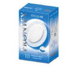 COMPRESSA PRONTEX OCULAR COMPRESSA ADESIVA OCULARE 10 PEZZI - Farmacia De Pasquale