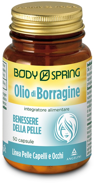 BODY SPRING OLIO DI BORRAGINE 50 CAPSULE MOLLI - Farmacia De Pasquale