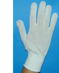 GUANTO IN COTONE BIANCO 8 - Farmacia De Pasquale