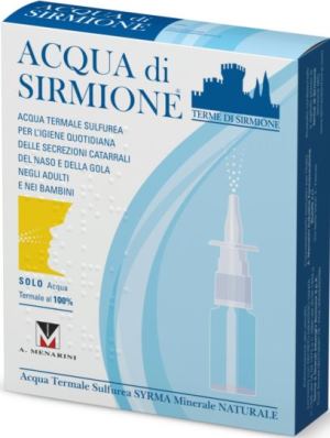ACQUA SIRMIONE MINERALE NATURALE 6 FIALE 15 ML - Farmacia De Pasquale