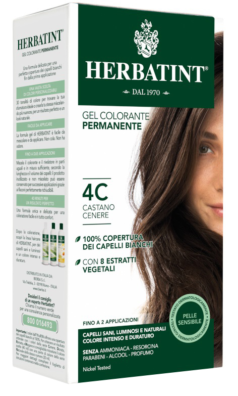 HERBATINT 4C CASTANO CENERE 150 ML - Farmacia De Pasquale