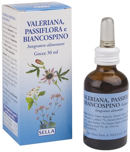 VALERIANA PASSIFLORA BIANCOSPINO - Farmacia De Pasquale