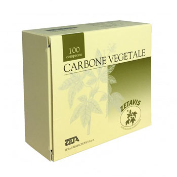 ZETAVIS CARBONE VEGETALE 40 COMPRESSE - Farmacia De Pasquale