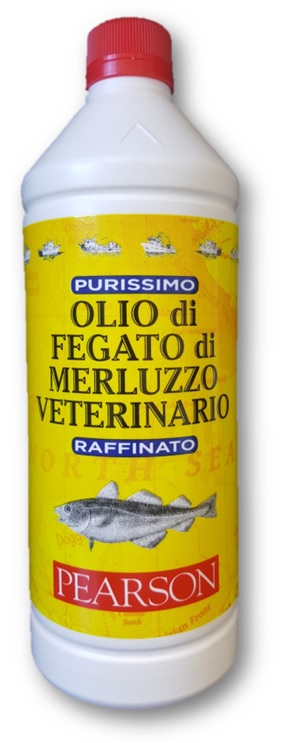 OLIO FEGATO MERLUZZO PURISSIMO 1 LITRO - Farmacia De Pasquale