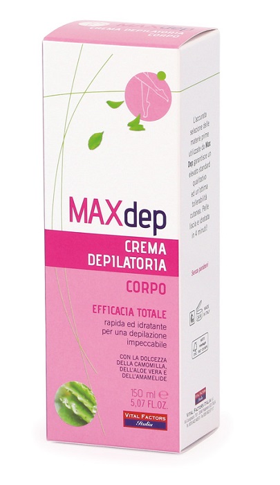 MAX DEP CREMA DEPILATORIA CORPO 150 ML - Farmacia De Pasquale