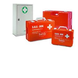 CASSETTA PRONTO SOCCORSO VUOTA METALLICA 46X30X14 - Farmacia De Pasquale