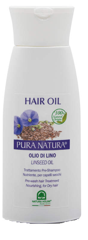 OLIO DI LINO TRATTAMENTO PRE-SHAMPOO 200 ML - Farmacia De Pasquale