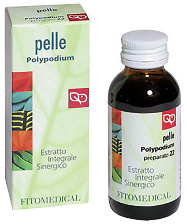 POLYPODIUM PELLE ESTRATTO INTEGRALE SINERGICO 60 ML PREPARATO 22 - Farmacia De Pasquale