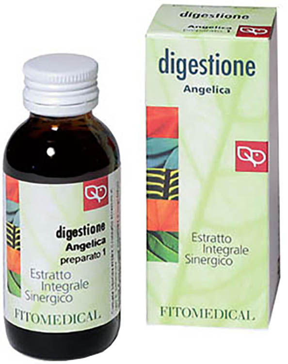 ANGELICA DIGESTIONE ESTRATTO INTEGRALE SINERGICO 60 ML PREPARATO 1 - Farmacia De Pasquale