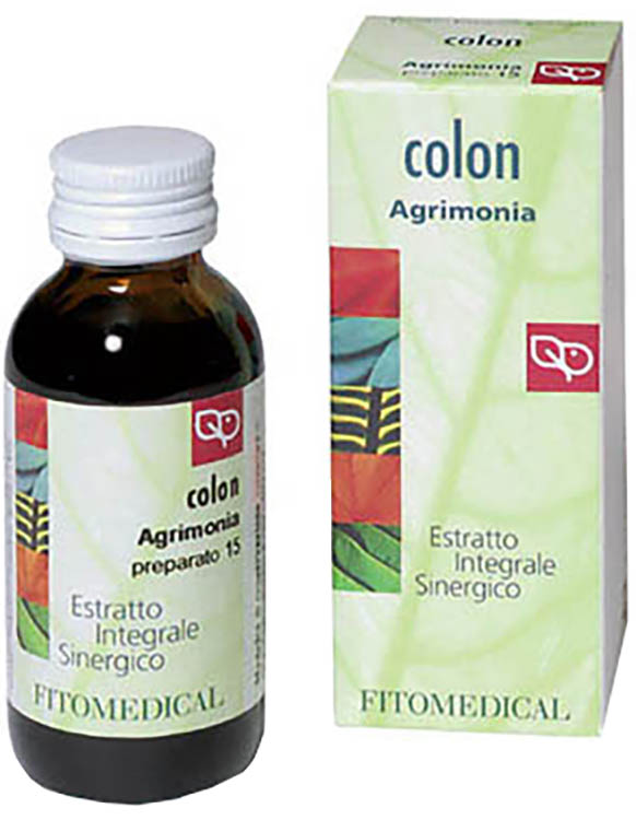 AGRIMONIA COLON ESTRATTO INTEGRALE SINERGICO 60 ML PREPARATO 15 - Farmacia De Pasquale
