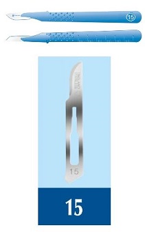 BISTURI PIC MONOUSO STERILE MISURA 15 10 PEZZI - Farmacia De Pasquale