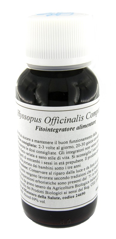 LVS 91C HYSSOPUS OFFICINALIS COMPOSITUM - Farmacia De Pasquale