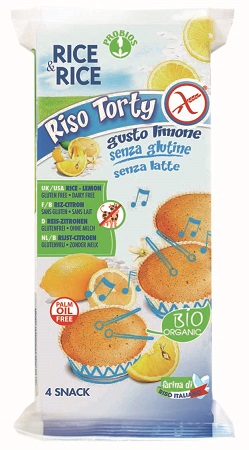 RICE&RICE RISO TORTY AL LIMONE 4 X 45 G - Farmacia De Pasquale