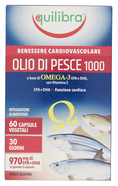 OLIO DI PESCE 1000 60 CAPSULE - Farmacia De Pasquale