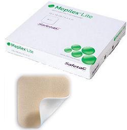 MEPILEX LITE MEDICAZIONE IN SCHIUMA DI POLIURETANO 10X10 CM 5 PEZZI - Farmacia De Pasquale