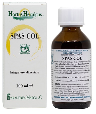 SPAS COL 100ML TINTURA MADRE - Farmacia De Pasquale