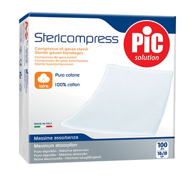 GARZA COMPRESSA STERILE 18X40CM - Farmacia De Pasquale