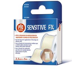 CEROTTO IN ROCCHETTO PIC SENSITIVE FIX SETA 5X500 CM CON FUSTELLA - Farmacia De Pasquale