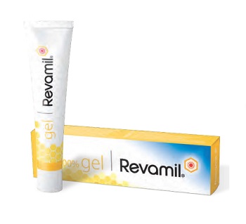GEL A BASE DI MIELE STANDARDIZZATO E IRRADIATO A RAGGI GAMMA REVAMIL GEL PER GESTIONE ULCERE E INFEZIONI TUBO 18 G - Farmacia De Pasquale
