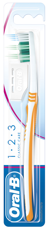 ORALB 123 CLASSIC CARE SPAZZOLINO MANUALE - Farmacia De Pasquale