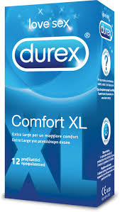 PROFILATTICO DUREX COMFORT XL 12 PEZZI - Farmacia De Pasquale