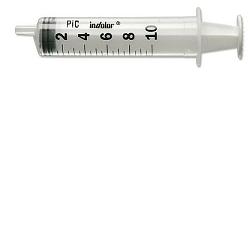 SIRINGA PIC MONOUSO STERILE SENZA AGO CAPACITA' 2,5ML 1 PEZZO - Farmacia De Pasquale