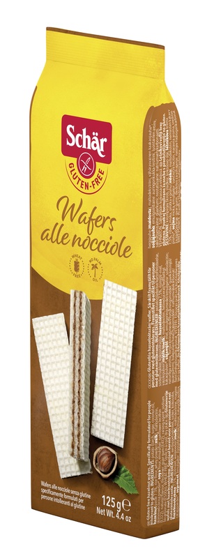 SCHAR WAFERS ALLE NOCCIOLE 125 G - Farmacia De Pasquale