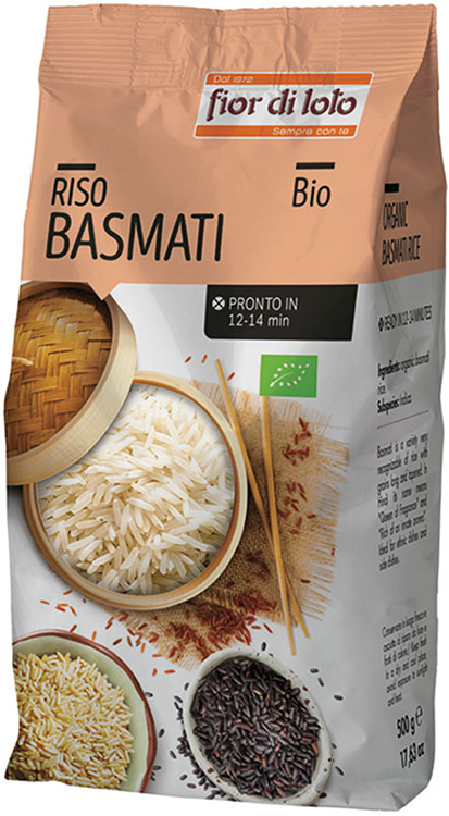 RISO BASMATI BIANCO 500 G - Farmacia De Pasquale