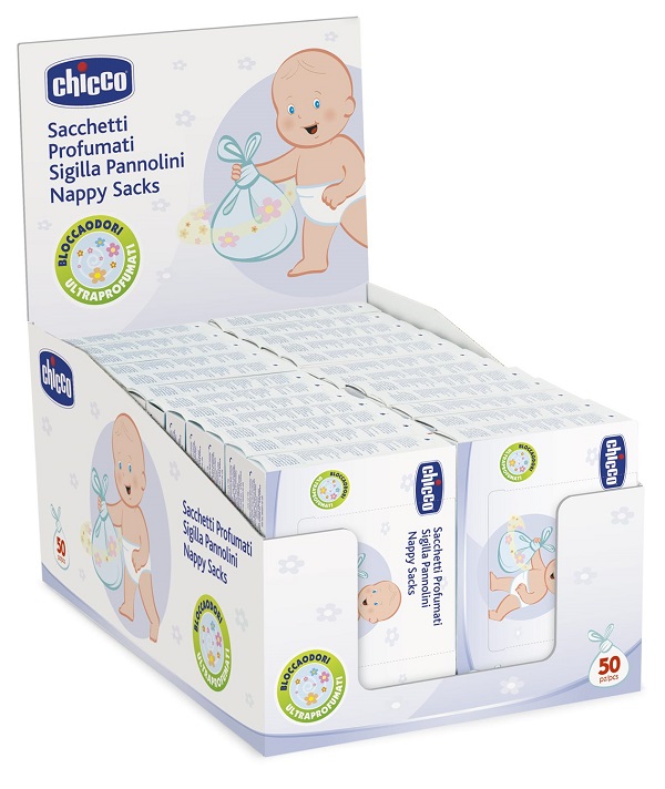 CHICCO SACCHETTI PROFUMATI PANNOLINI - Farmacia De Pasquale