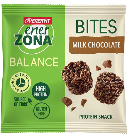 ENERZONA BITES MILK CHOCOLATE 1 BUSTINA - Farmacia De Pasquale