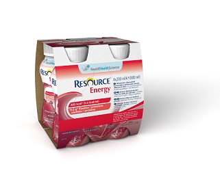 RESOURCE ENERGY FRAGOLA/LAMPONE 4 BOTTIGLIE 200 ML - Farmacia De Pasquale