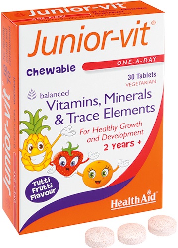 JUNIORVIT BLISTER 30 TAVOLETTE MASTICABILI - Farmacia De Pasquale