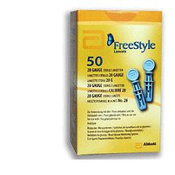 LANCETTE PUNGIDITO FREESTYLE GAUGE 28 50 PEZZI - Farmacia De Pasquale