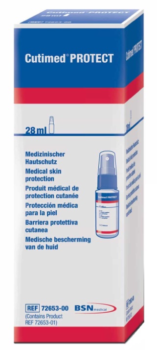 BARRIERA PROTETTIVA CUTANEA CUTIMED PROTECT FILM SPRAY 28 ML PER CUTE INTEGRA - Farmacia De Pasquale