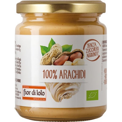 FIOR DI LOTO CREMA 100% DI ARACHIDI TOSTATE - Farmacia De Pasquale